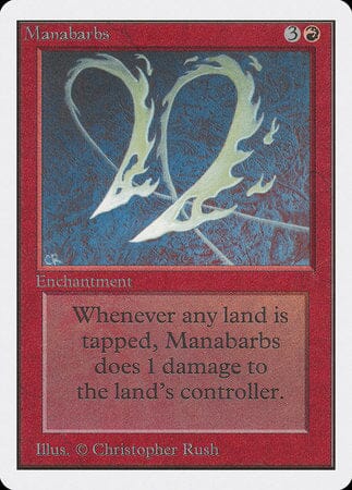 Manabarbs [Unlimited Edition] MTG Single Magic: The Gathering  | Multizone: Comics And Games