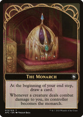 Squid // The Monarch Double-sided Token [Streets of New Capenna Commander Tokens] MTG Single Magic: The Gathering  | Multizone: Comics And Games