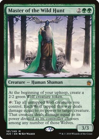 Master of the Wild Hunt [Masters 25] MTG Single Magic: The Gathering  | Multizone: Comics And Games