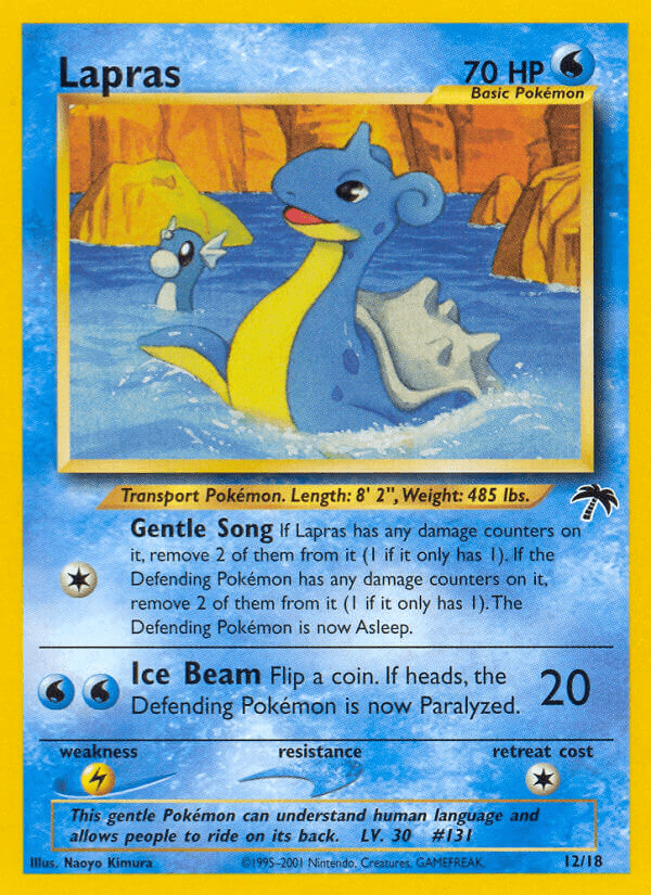 Lapras (12/18) [Southern Islands] Pokemon Single Pokémon  | Multizone: Comics And Games