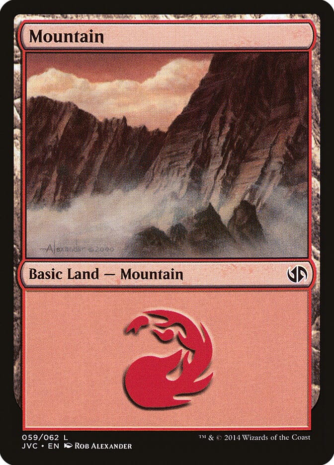 Mountain (61) [Duel Decks Anthology] MTG Single Magic: The Gathering  | Multizone: Comics And Games