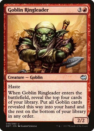 Goblin Ringleader [Duel Decks: Merfolk vs. Goblins] MTG Single Magic: The Gathering  | Multizone: Comics And Games