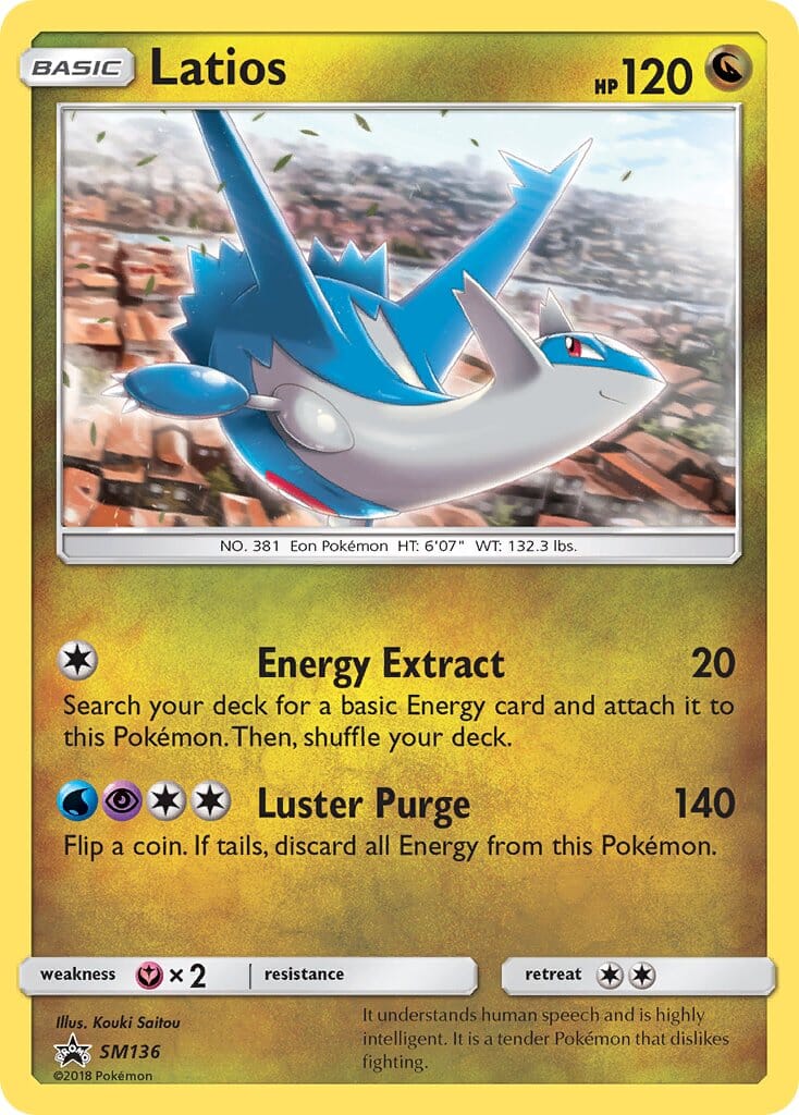 Latios (SM136) [Sun & Moon: Black Star Promos] Pokemon Single Pokémon  | Multizone: Comics And Games