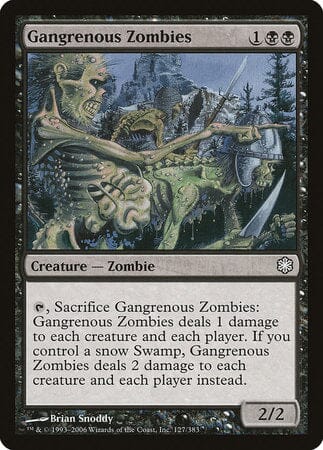 Gangrenous Zombies [Coldsnap Theme Decks] MTG Single Magic: The Gathering  | Multizone: Comics And Games
