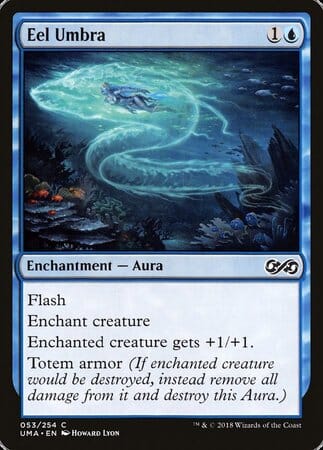 Eel Umbra [Ultimate Masters] MTG Single Magic: The Gathering  | Multizone: Comics And Games