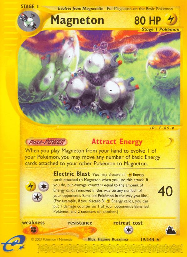 Magneton (19/144) [Skyridge] Pokemon Single Pokémon  | Multizone: Comics And Games