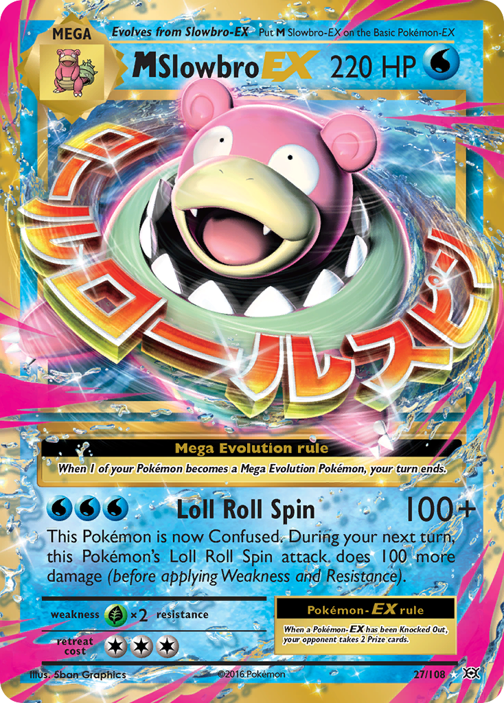 M Slowbro EX (27/108) [XY: Evolutions] Pokemon Single Pokémon  | Multizone: Comics And Games
