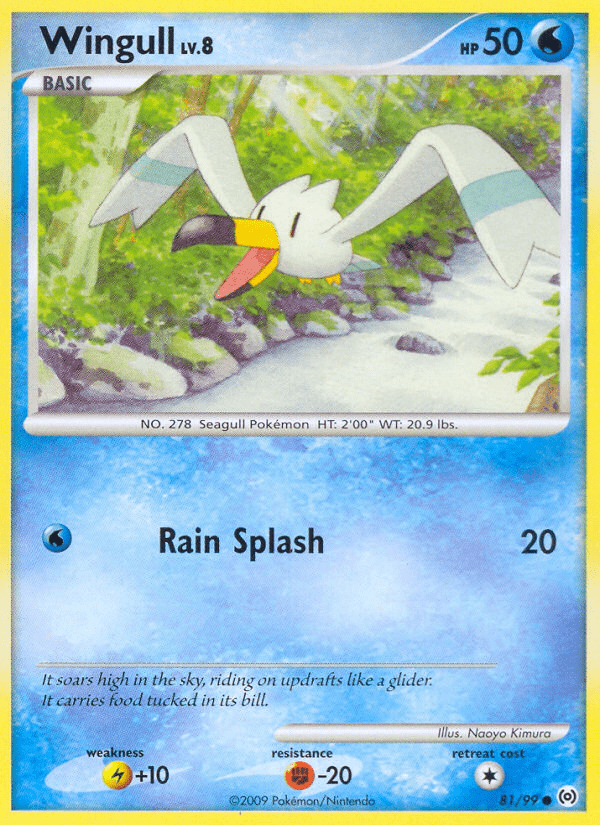 Wingull (81/99) [Platinum: Arceus] Pokemon Single Pokémon  | Multizone: Comics And Games