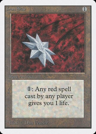 Iron Star [Unlimited Edition] MTG Single Magic: The Gathering  | Multizone: Comics And Games