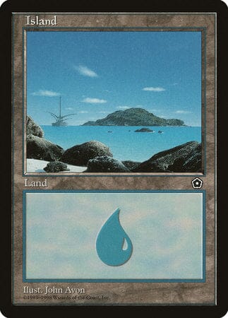 Island (156) [Portal Second Age] MTG Single Magic: The Gathering  | Multizone: Comics And Games