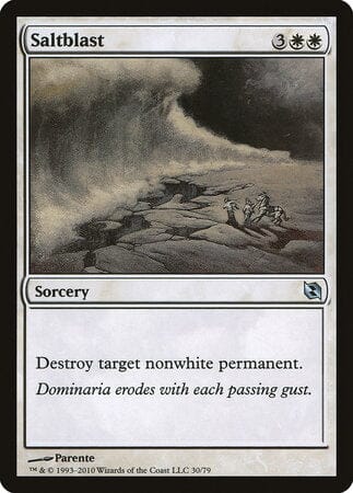 Saltblast [Duel Decks: Elspeth vs. Tezzeret] MTG Single Magic: The Gathering  | Multizone: Comics And Games