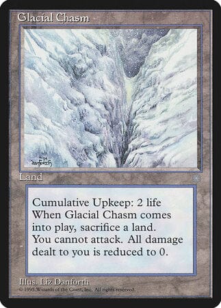Glacial Chasm [Ice Age] MTG Single Magic: The Gathering  | Multizone: Comics And Games