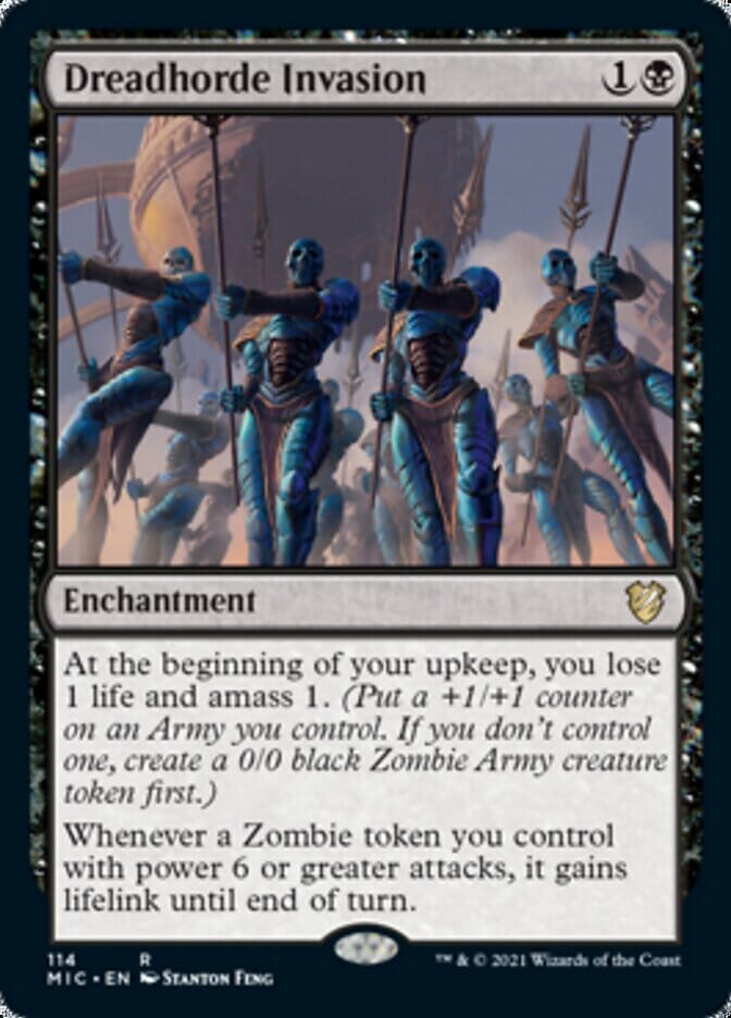 Dreadhorde Invasion [Innistrad: Midnight Hunt Commander] MTG Single Magic: The Gathering  | Multizone: Comics And Games
