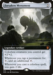 Forsaken Monument (Extended Art) [Zendikar Rising] MTG Single Magic: The Gathering  | Multizone: Comics And Games