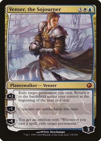 Venser, the Sojourner [Scars of Mirrodin] MTG Single Magic: The Gathering  | Multizone: Comics And Games