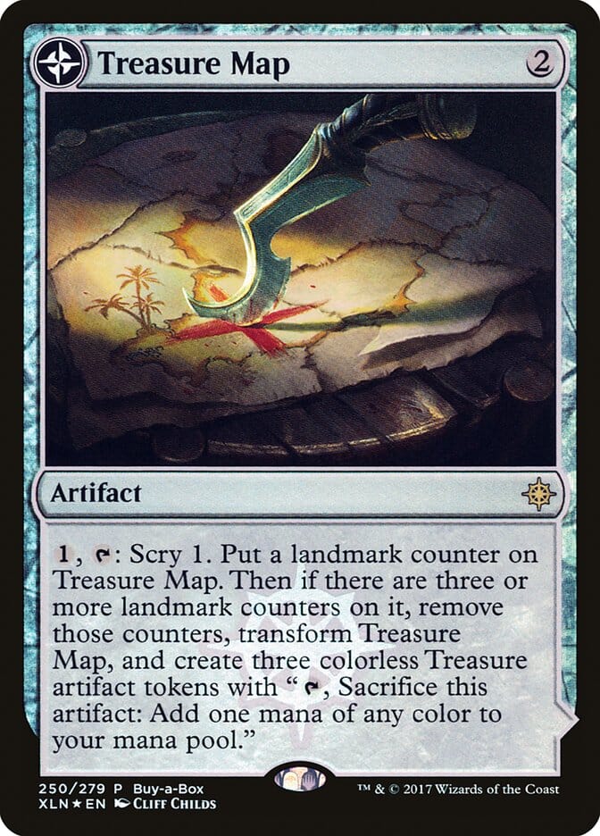 Treasure Map // Treasure Cove (Buy-A-Box) [Ixalan Treasure Chest] MTG Single Magic: The Gathering  | Multizone: Comics And Games