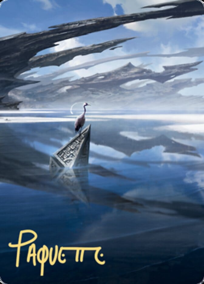Seachrome Coast Art Card (Gold-Stamped Signature) [Zendikar Rising Art Series] MTG Single Magic: The Gathering  | Multizone: Comics And Games