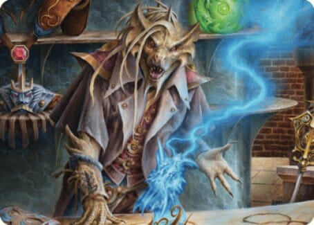 Renari, Merchant of Marvels Art Card [Commander Legends: Battle for Baldur's Gate Art Series] MTG Single Magic: The Gathering  | Multizone: Comics And Games