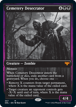 Cemetery Desecrator [Innistrad: Double Feature] MTG Single Magic: The Gathering  | Multizone: Comics And Games