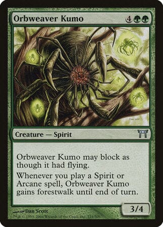 Orbweaver Kumo [Champions of Kamigawa] MTG Single Magic: The Gathering  | Multizone: Comics And Games