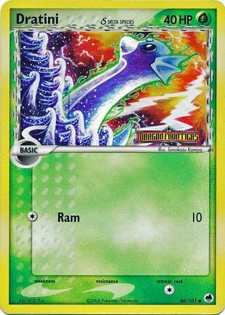 Dratini (46/101) (Delta Species) (Stamped) [EX: Dragon Frontiers] Pokemon Single Pokémon  | Multizone: Comics And Games