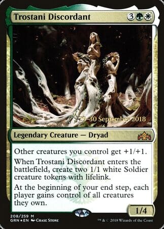 Trostani Discordant [Guilds of Ravnica Promos] MTG Single Magic: The Gathering  | Multizone: Comics And Games