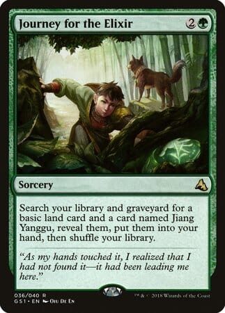 Journey for the Elixir [Global Series Jiang Yanggu & Mu Yanling] MTG Single Magic: The Gathering  | Multizone: Comics And Games