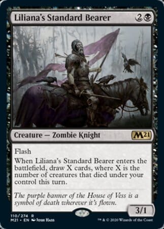 Liliana's Standard Bearer [Core Set 2021] MTG Single Magic: The Gathering  | Multizone: Comics And Games