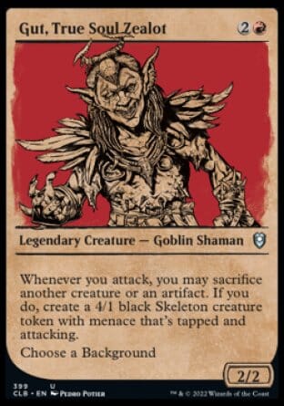 Gut, True Soul Zealot (Showcase) [Commander Legends: Battle for Baldur's Gate] MTG Single Magic: The Gathering  | Multizone: Comics And Games