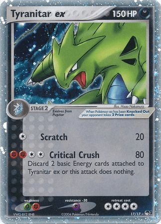 Tyranitar ex (17/17) (Holo) [POP Series 1] Pokemon Single Pokémon  | Multizone: Comics And Games
