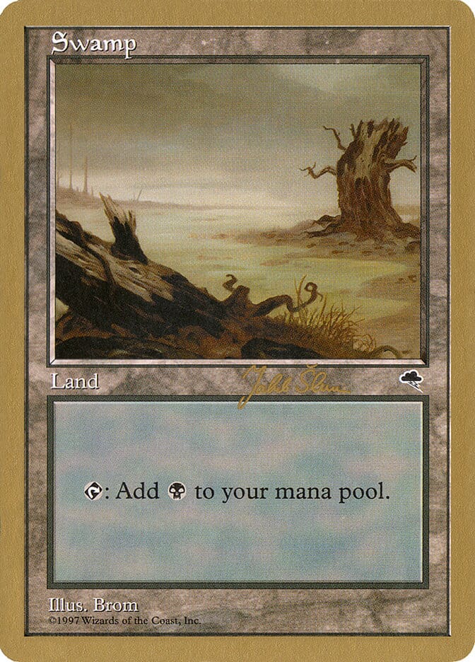 Swamp (js340a) (Jakub Slemr) [World Championship Decks 1999] MTG Single Magic: The Gathering  | Multizone: Comics And Games