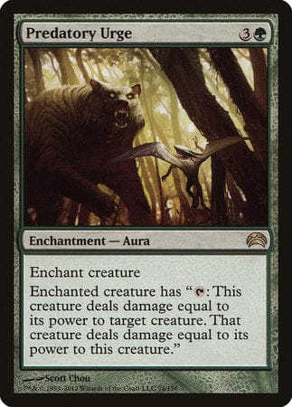 Predatory Urge [Planechase 2012] MTG Single Magic: The Gathering  | Multizone: Comics And Games
