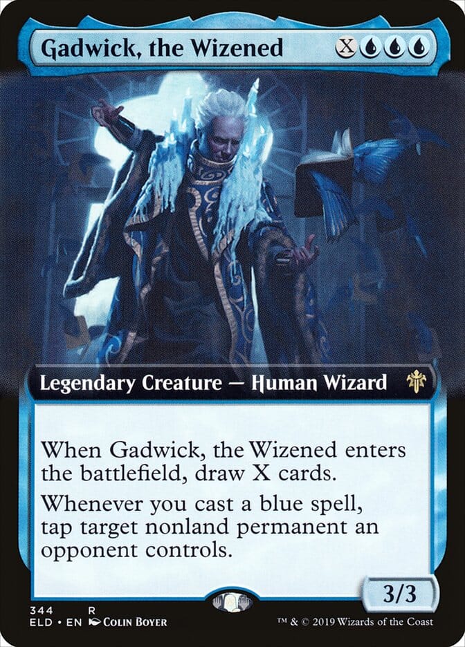 Gadwick, the Wizened (Extended Art) [Throne of Eldraine] MTG Single Magic: The Gathering  | Multizone: Comics And Games