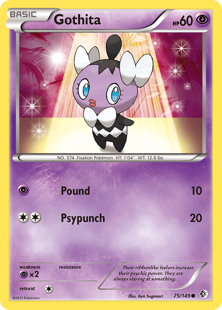 Gothita (75/149) [Black & White: Boundaries Crossed] Pokemon Single Pokémon  | Multizone: Comics And Games