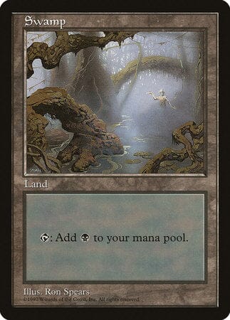 Swamp - Clear Pack (Spears) [Asia Pacific Land Program] MTG Single Magic: The Gathering  | Multizone: Comics And Games