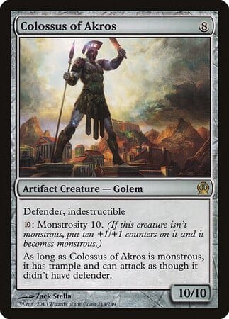 Colossus of Akros [Theros] MTG Single Magic: The Gathering  | Multizone: Comics And Games