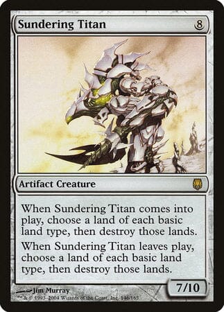 Sundering Titan [Darksteel] MTG Single Magic: The Gathering  | Multizone: Comics And Games