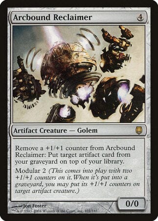 Arcbound Reclaimer [Darksteel] MTG Single Magic: The Gathering  | Multizone: Comics And Games