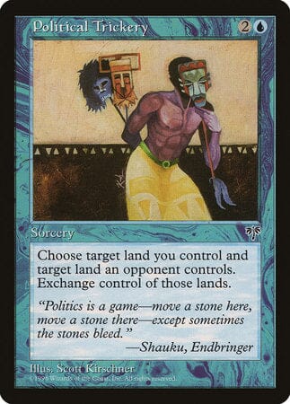 Political Trickery [Mirage] MTG Single Magic: The Gathering  | Multizone: Comics And Games