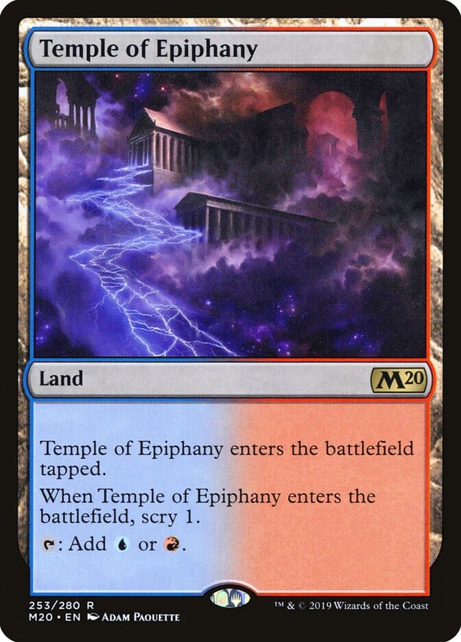 Temple of Epiphany [Core Set 2020] MTG Single Magic: The Gathering  | Multizone: Comics And Games
