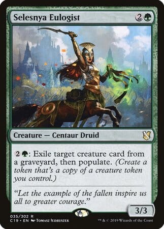 Selesnya Eulogist [Commander 2019] MTG Single Magic: The Gathering  | Multizone: Comics And Games