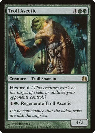 Troll Ascetic [Commander 2011] MTG Single Magic: The Gathering  | Multizone: Comics And Games