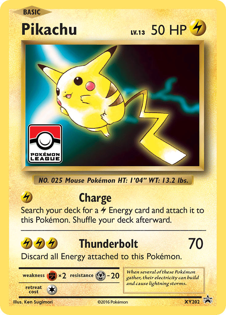 Pikachu (XY202) [XY: Black Star Promos] Pokemon Single Pokémon  | Multizone: Comics And Games