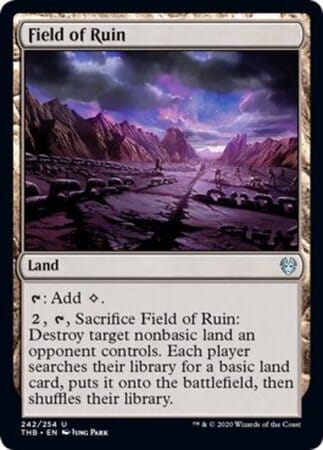 Field of Ruin [Theros Beyond Death] MTG Single Magic: The Gathering  | Multizone: Comics And Games