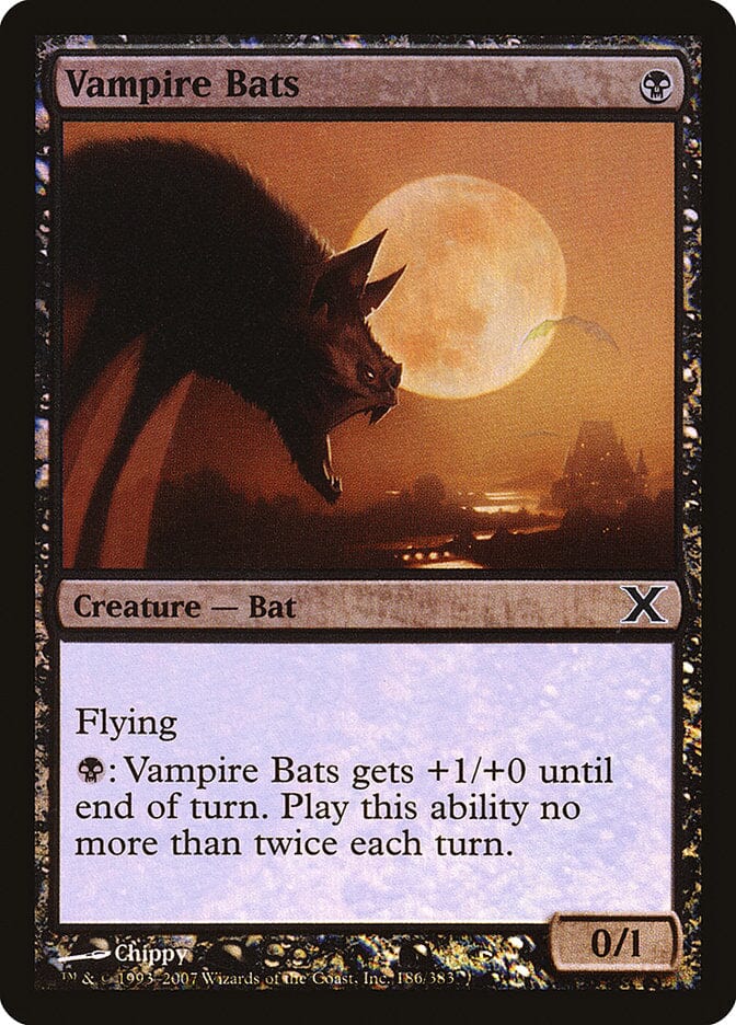 Vampire Bats (Premium Foil) [Tenth Edition] MTG Single Magic: The Gathering  | Multizone: Comics And Games