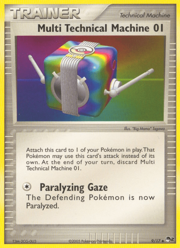 Multi Technical Machine 01 (9/17) [POP Series 2] Pokemon Single Pokémon  | Multizone: Comics And Games