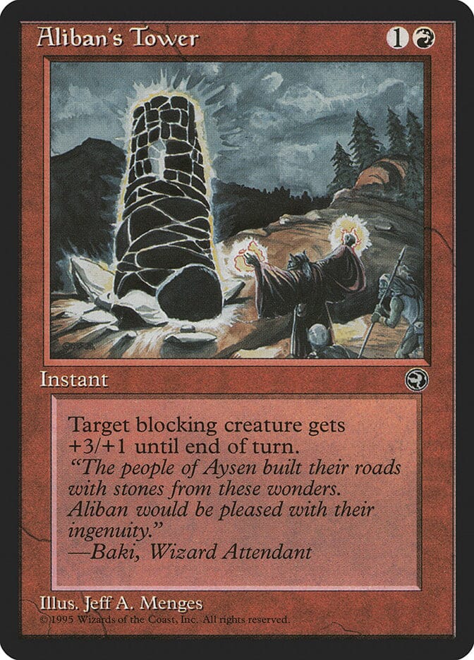 Aliban's Tower (Baki Flavor Text) [Homelands] MTG Single Magic: The Gathering  | Multizone: Comics And Games