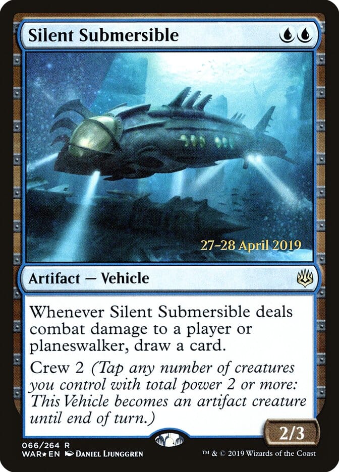 Silent Submersible [War of the Spark Prerelease Promos] MTG Single Magic: The Gathering  | Multizone: Comics And Games