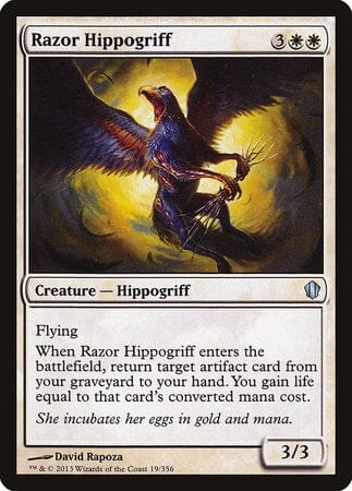 Razor Hippogriff [Commander 2013] MTG Single Magic: The Gathering  | Multizone: Comics And Games