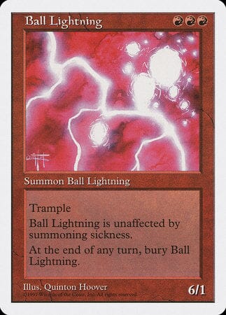 Ball Lightning [Fifth Edition] MTG Single Magic: The Gathering  | Multizone: Comics And Games